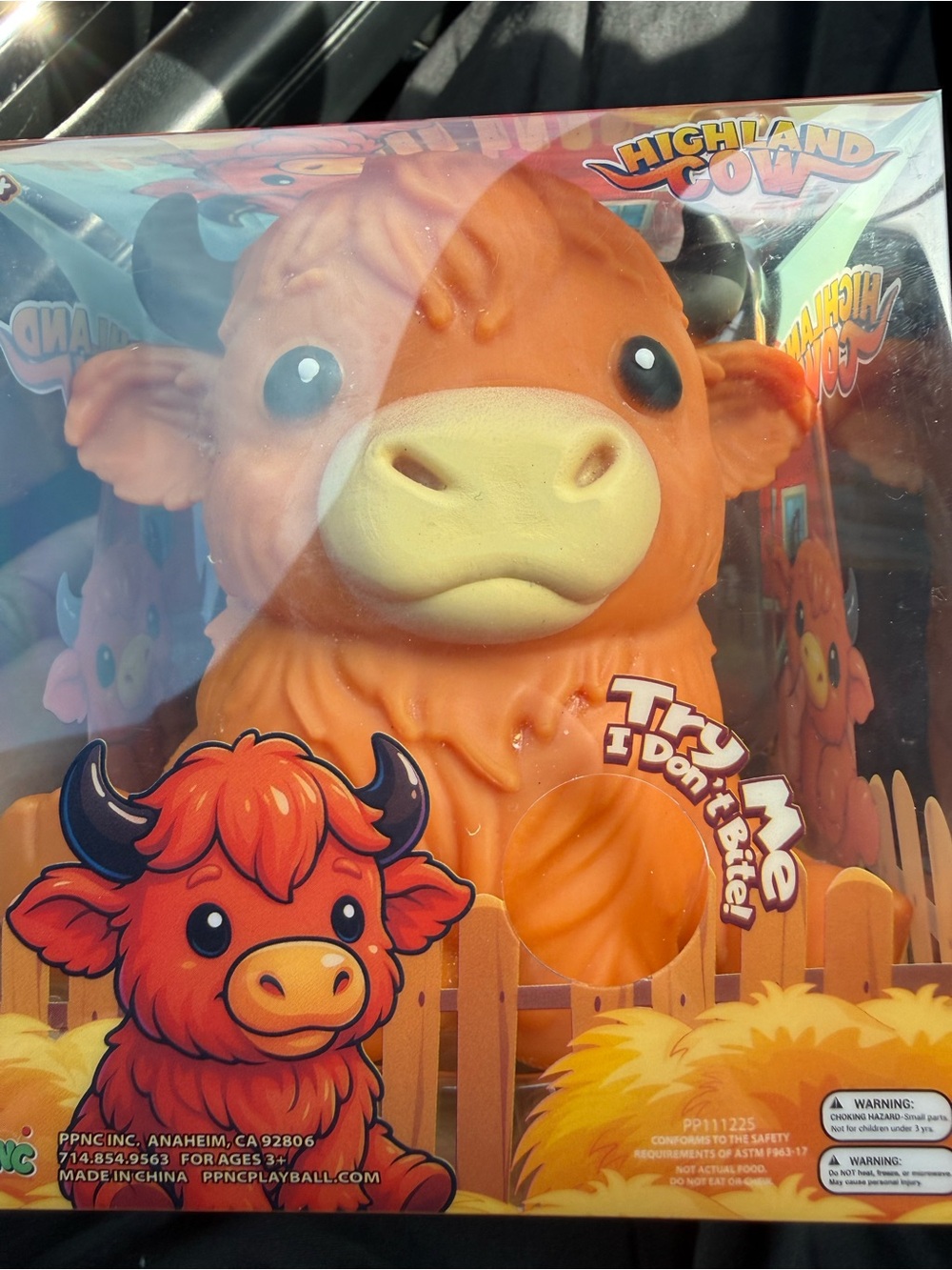 Highland Cow Squishy BNIB